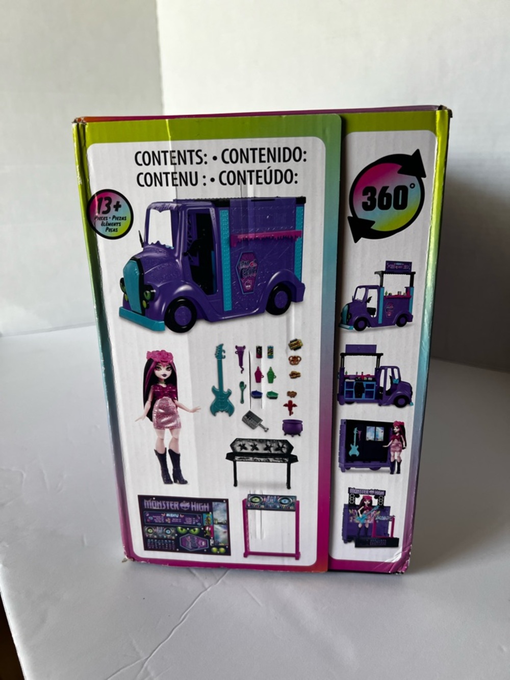 Monster High Fangtastic Rockin' Food Truck and Draculaura doll - Picture 5 of 5